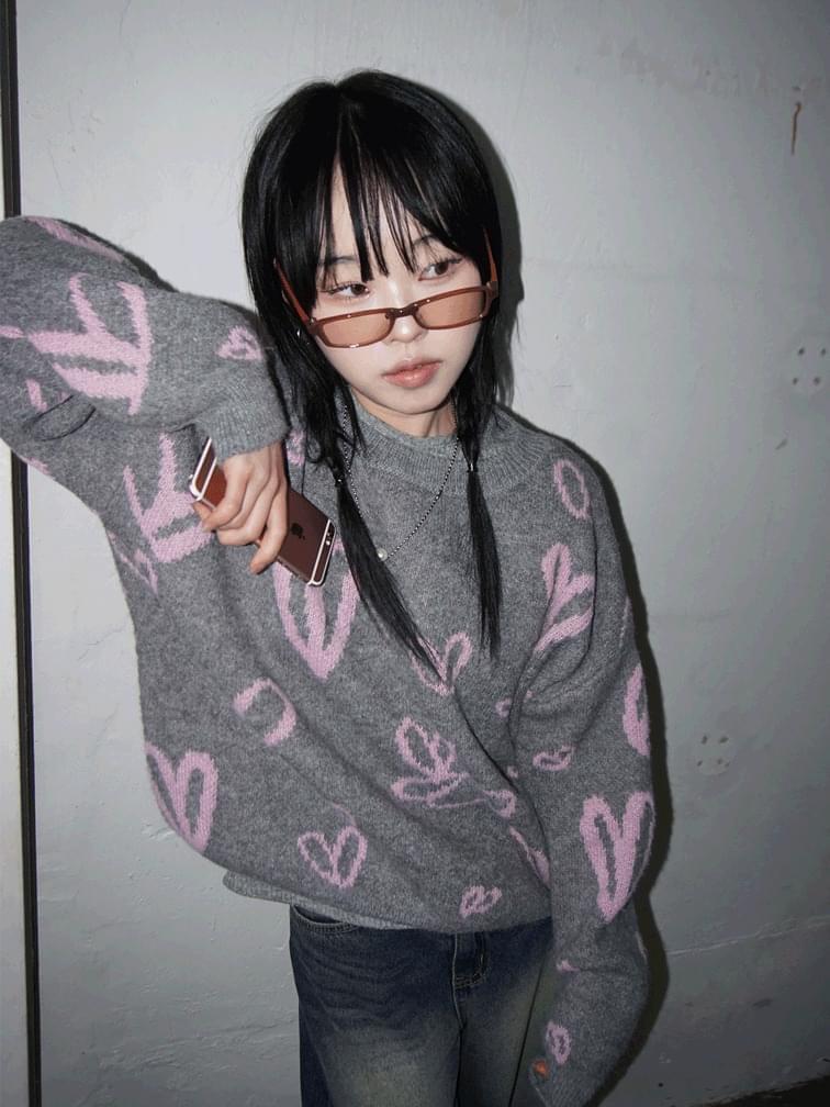 Ring Heart Knitwear (Ships Today)