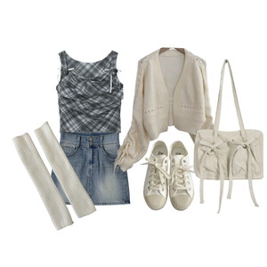 Ribbon,Dailyoutfit 코디
