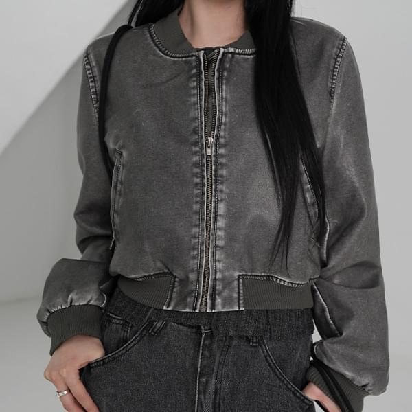 Lopin leather Jacket