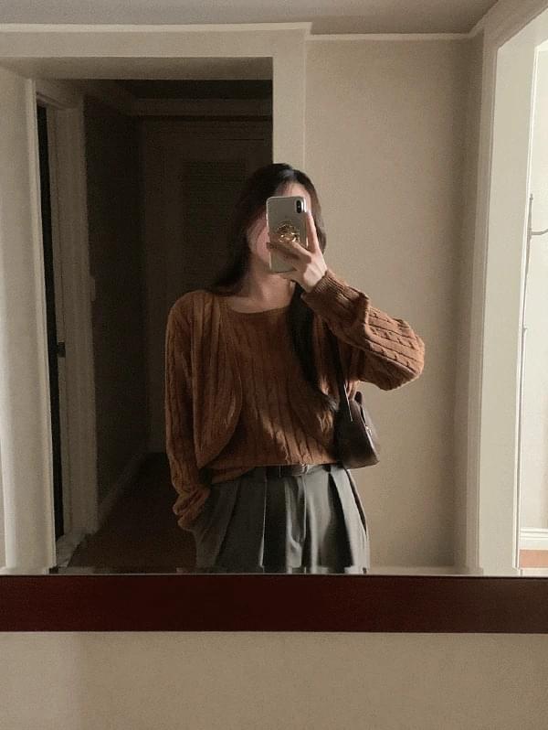 Heid Cable Cardigan