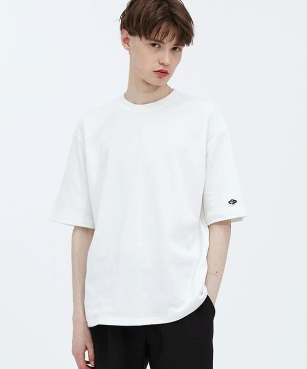 Standard cotton ribbed T-shirt