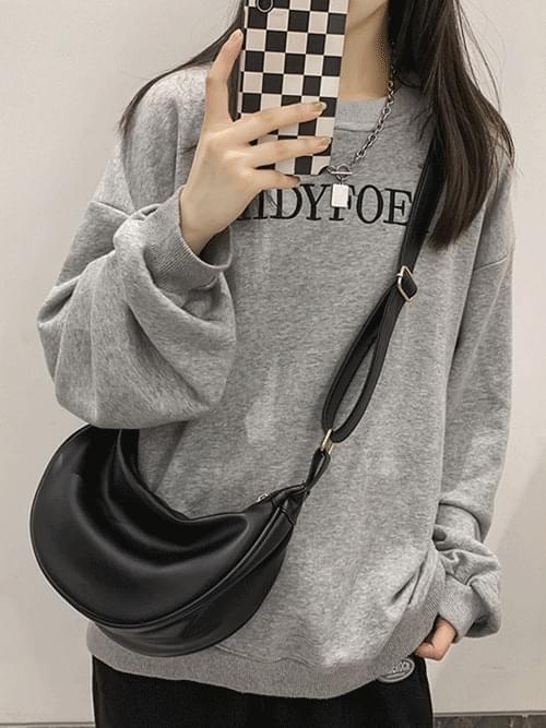 Unisex Half Moon Minimal Cross Bag B#YW253