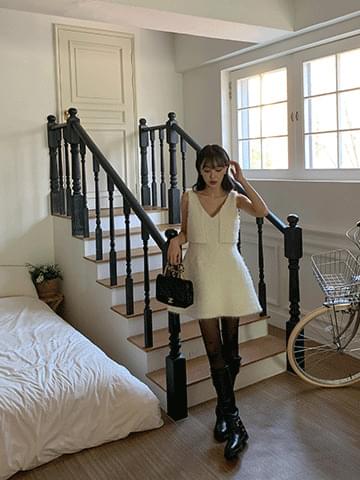 Teddy Boucle Dress