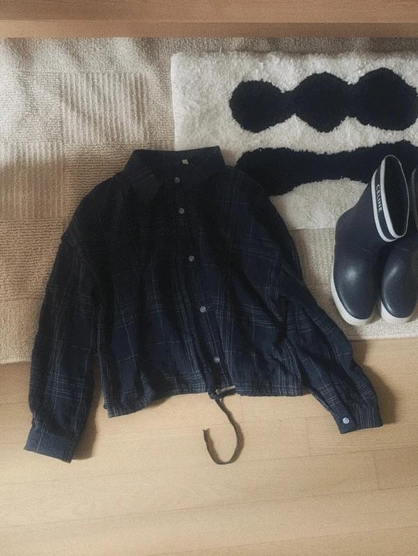 Casey checked linen shirt