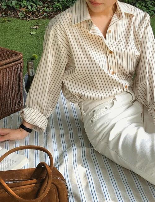 Direct delivery funny striped shirt
