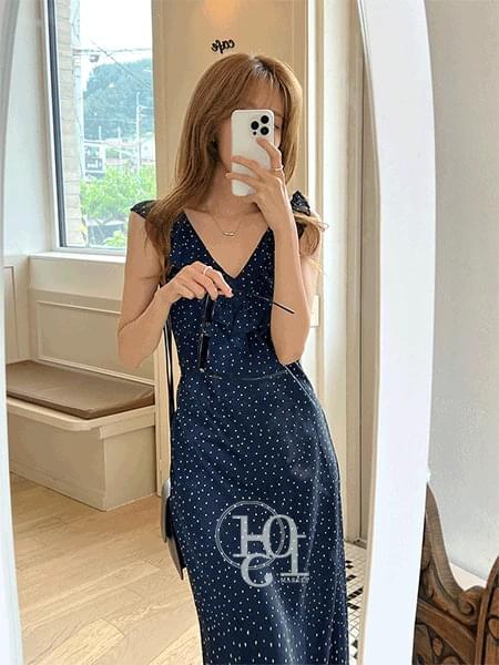 Frilly dot Dress