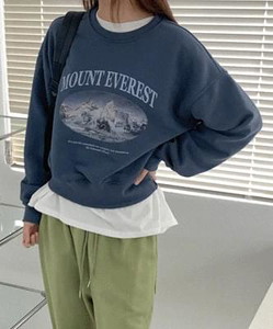 Owners Cotton Printed Sweatshirt