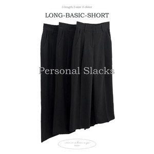 Charrfit Warm Winter Life Fit Spandex One Pin Tuck Basic Plain Back Banding Wide Slacks High Waist Personal Pants Short Women Tall Women Basic Long Short SML XL 2XL