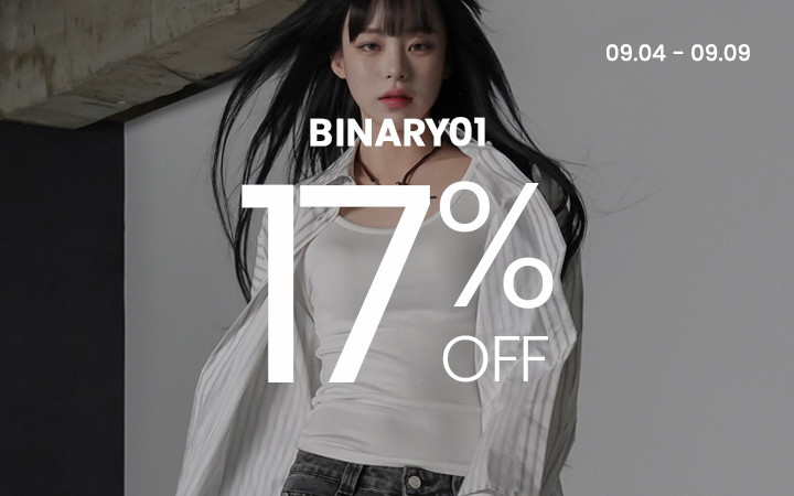 BINARY01 FW Items 17% OFF