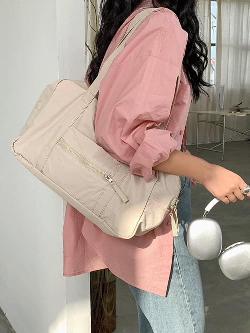 Trip Rustle Nylon Boston Bag Shoulder Bag Light Travel Bag (Bag/Bobusang Bag) B#YW359 肩背包