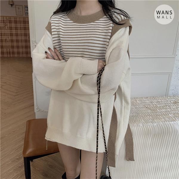 Taeri Striped Loose-fit Knitwear 