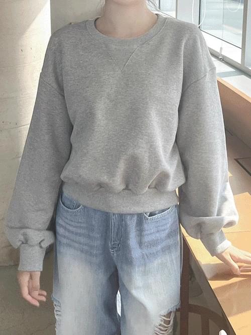 Balloon Crop Sweatshirt T#YW1211