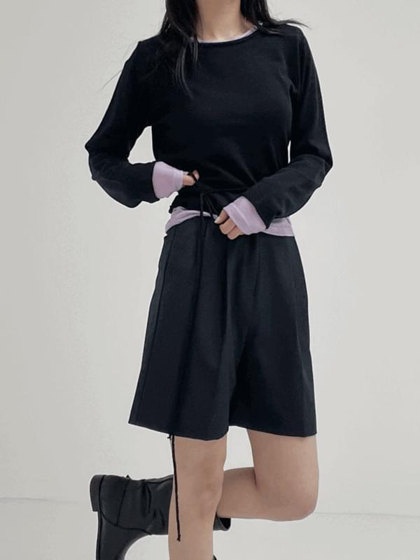 Cage Strap Cropped Knitwear 针织衫