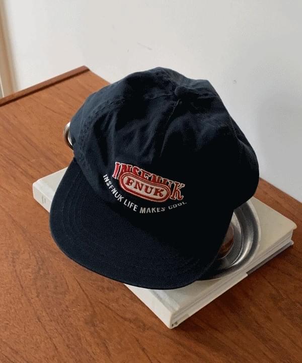 Inside lettering color combination ball cap baseball cap 2 colors