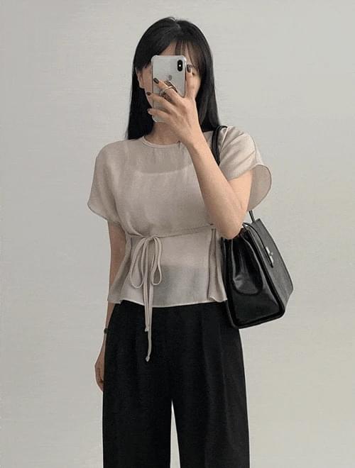 Veil blouse -3 colors/cover up/guest look recommendation