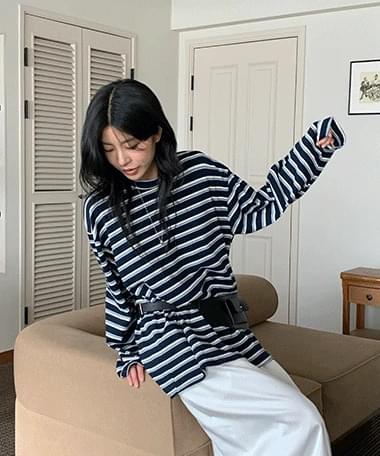 Commi Stripe Long Sleeve T-Shirt