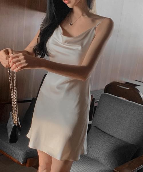 Rawden satin drape mini ops