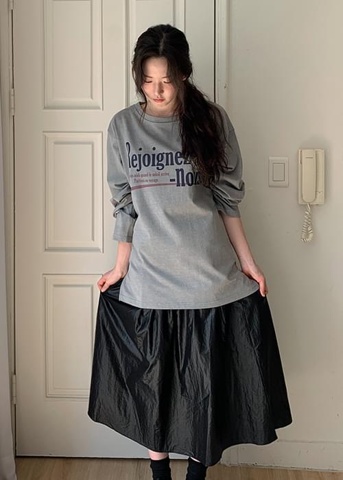 COTY Vintage Print Loose T-shirt