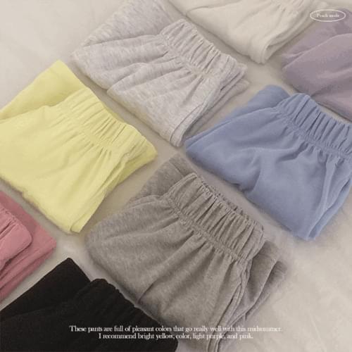 Echo High Waist Banding 3/4 Training Shorts
