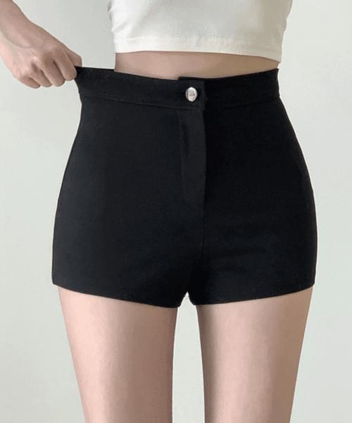 Bihan Spandex Basic Short Pants