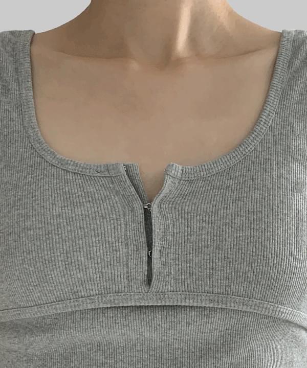 Shurely Hook Ribbed Sleeveless 