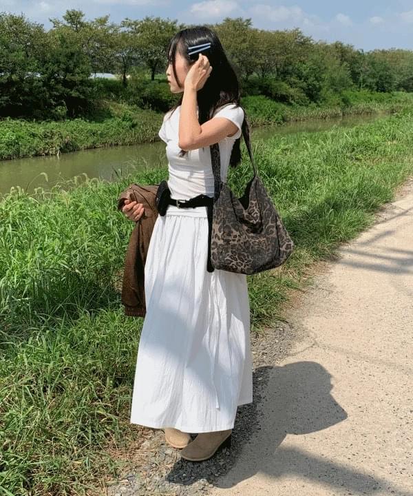 Onteo Crossback Travel Bag Winter Bag Canvas Shopper Bag Opening Look Luggage Bag Shoulder Bag 2 Colors