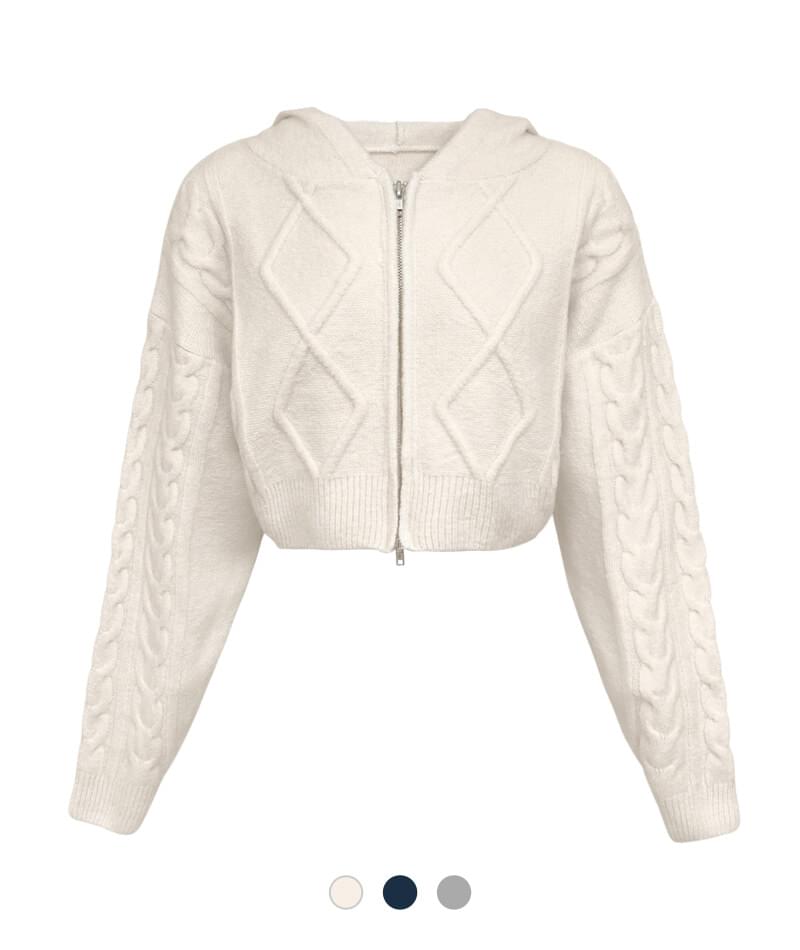 Times Twisted Hoodie Zip-Up
