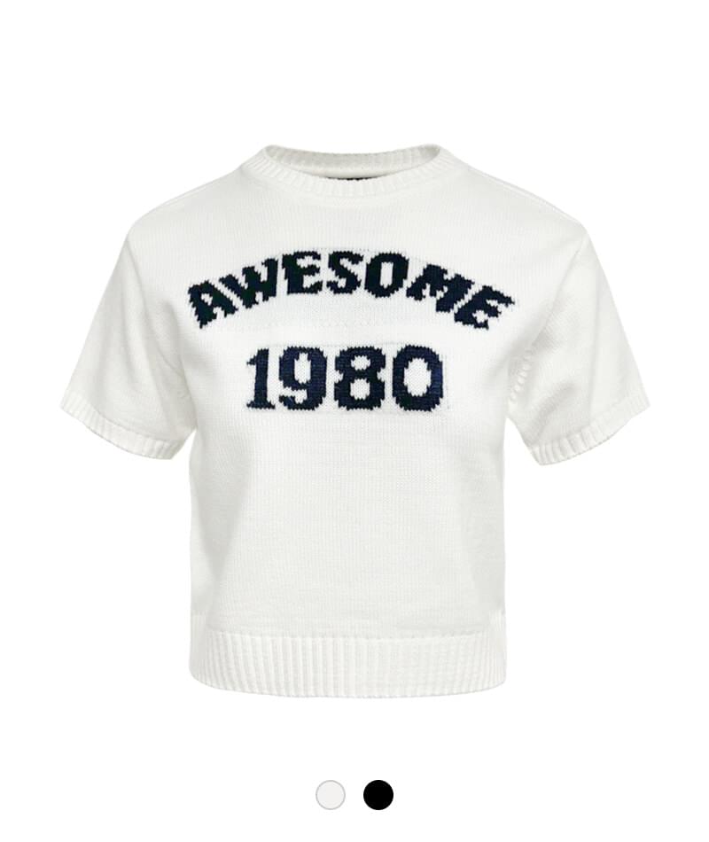 Awesome Round Half Knitwear