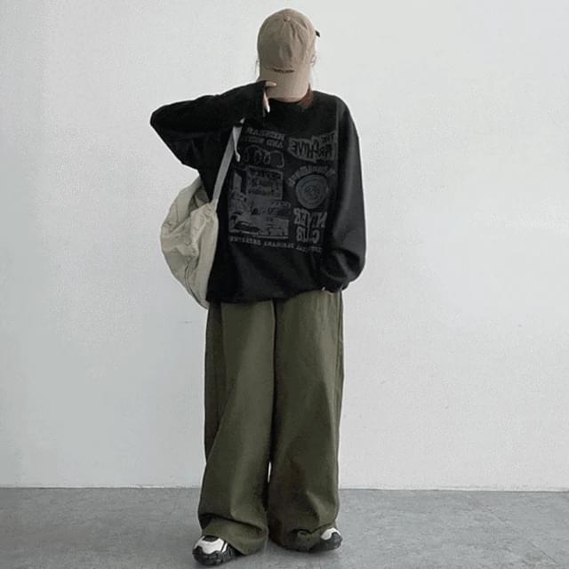 Comer Printing Over Knitwear Tee
