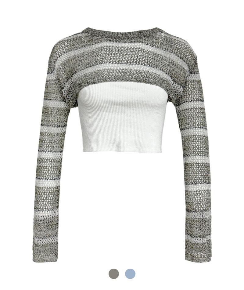 Kuro Mash Knitwear & Top Set