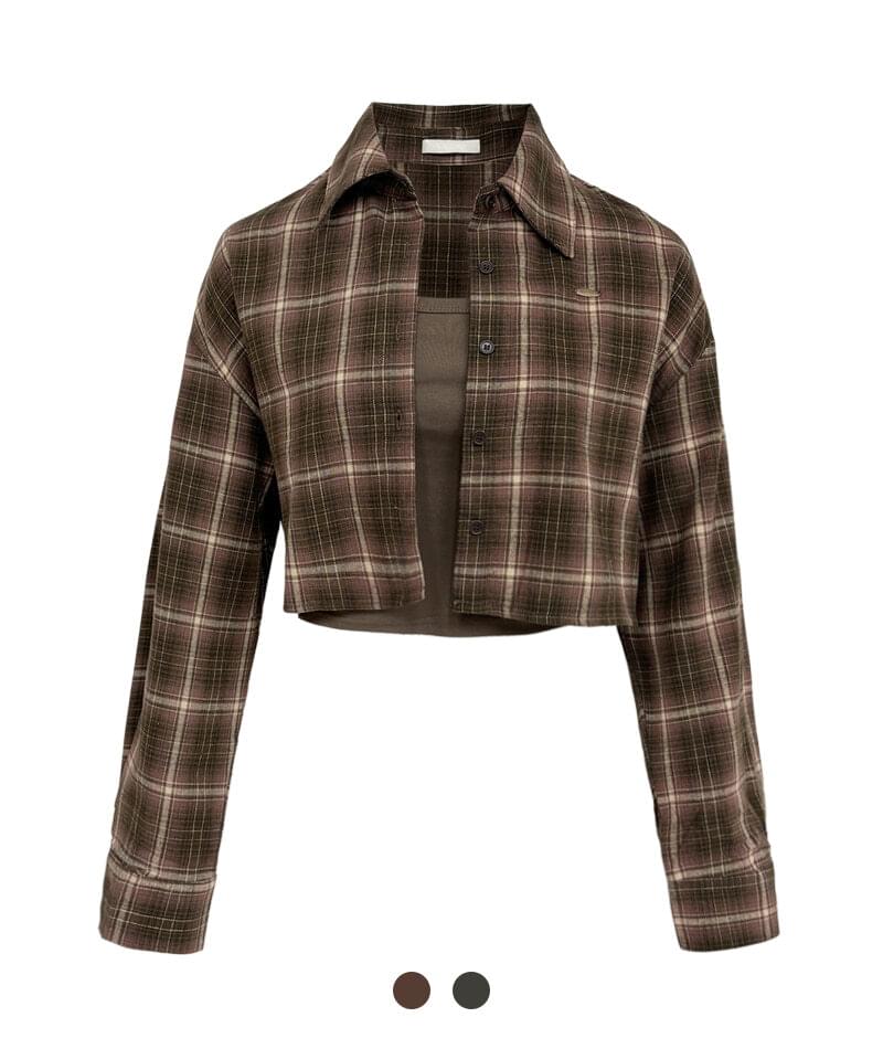 Chicks Check Shirt Top Set