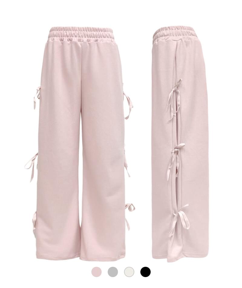 Amber Strap Cotton Long Pants