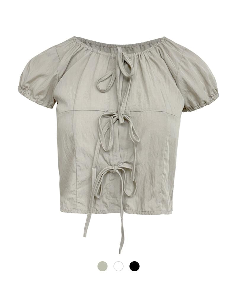 Emma Strap Puff Blouse