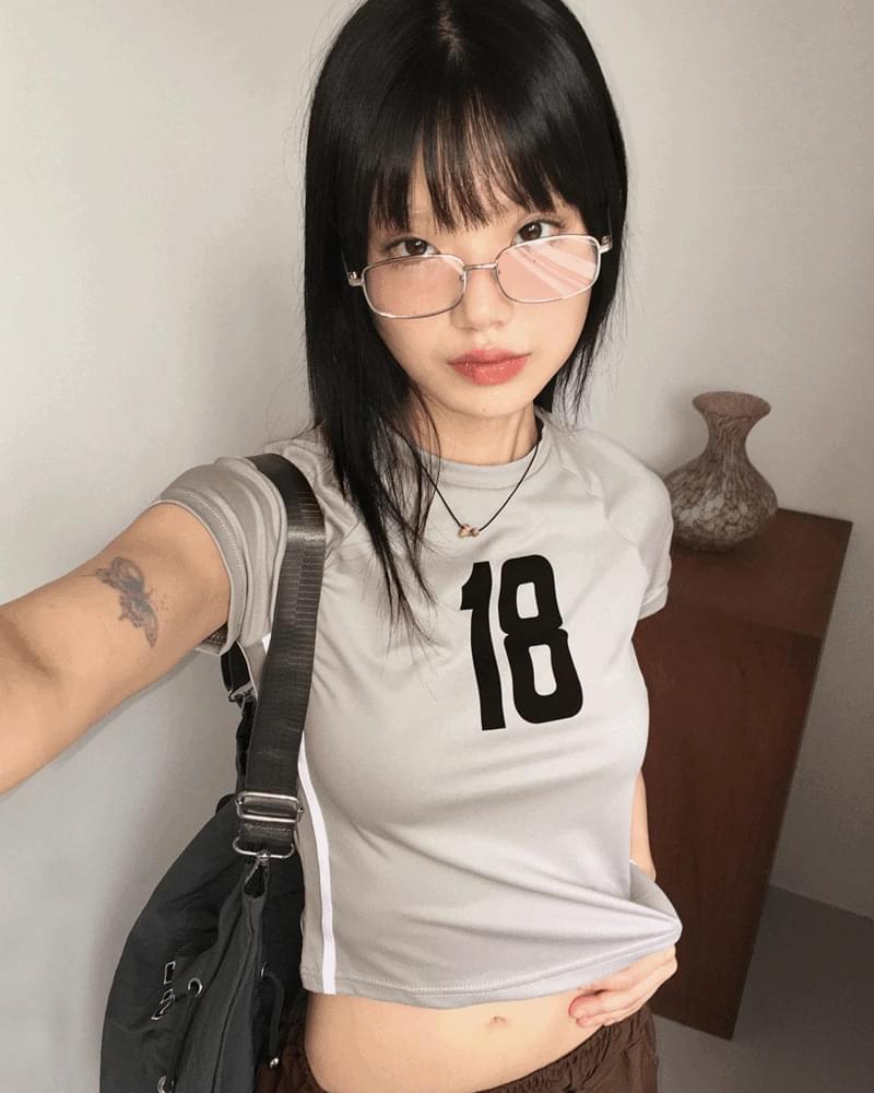 키보 트랙 18 스포티 반팔 티셔츠