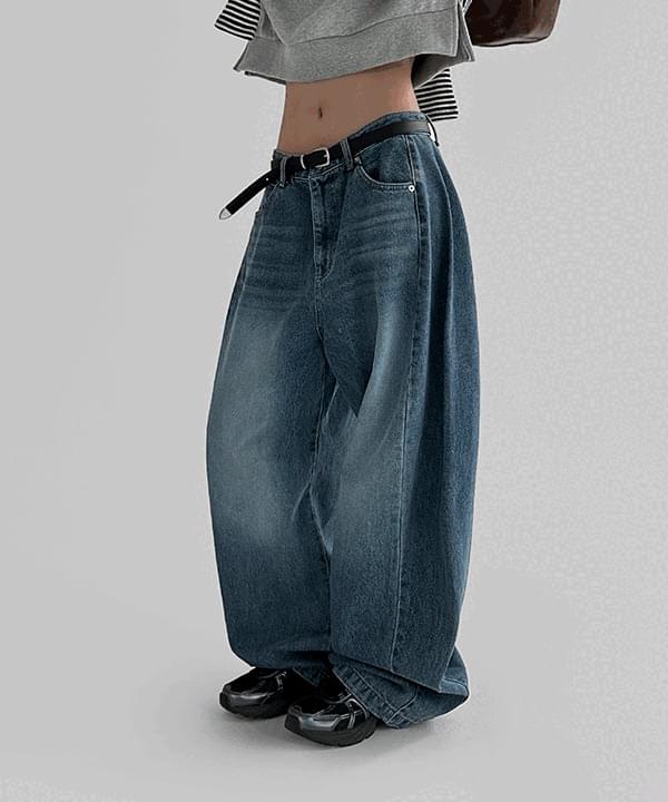 MAENIQUE - Peter Balloon Wide Jeans - Codibook.