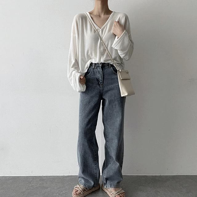 Apple button cardigan