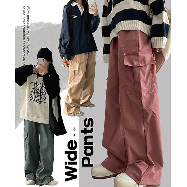 Ptatantan cargo wide pants