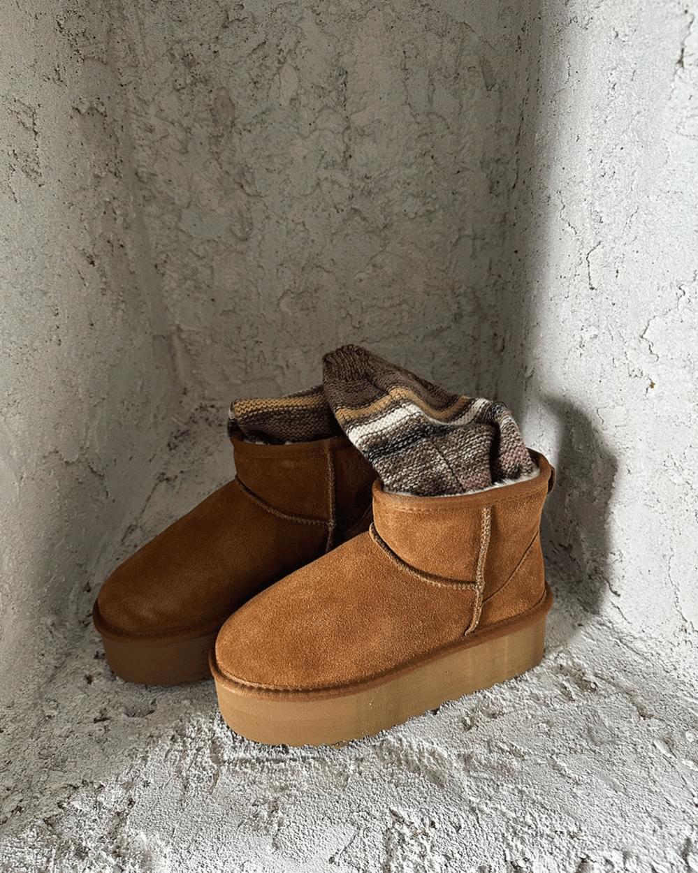 Cowhide Original Platform UGG Boots