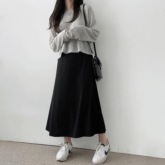 Pinus Pan Banding Long Skirt