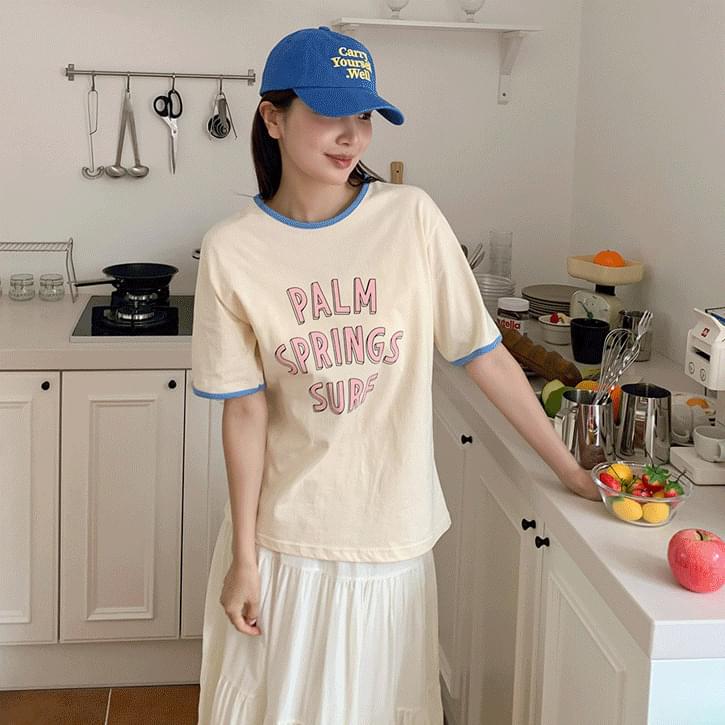 Palm Springs Rappa Round Short Sleeve Tee