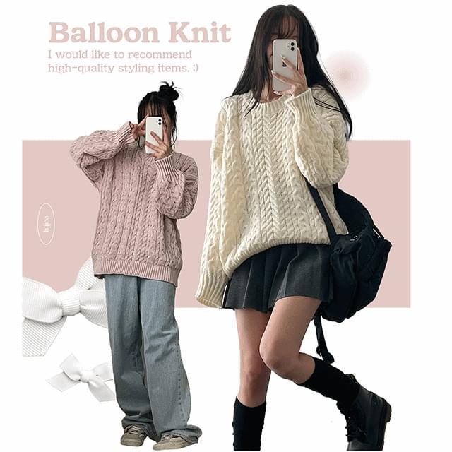 Big Boxy Twisted Knitwear 