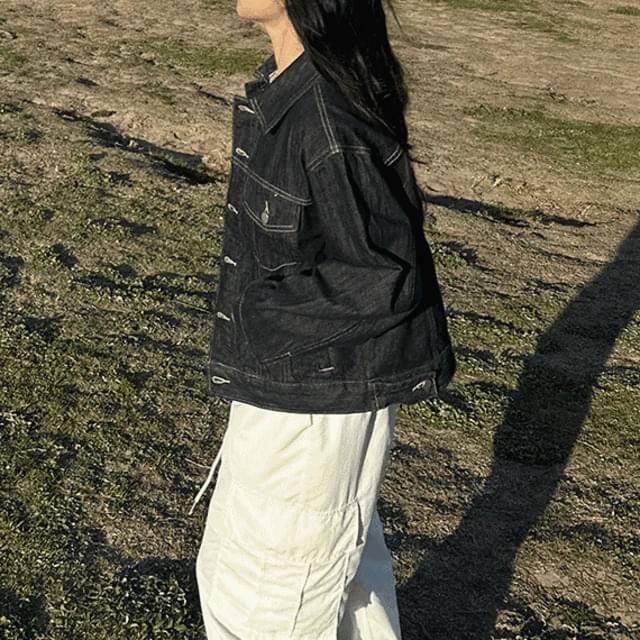 Ricken Classic Raw Denim Jacket