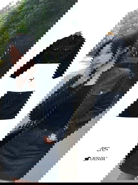 牛仔裙