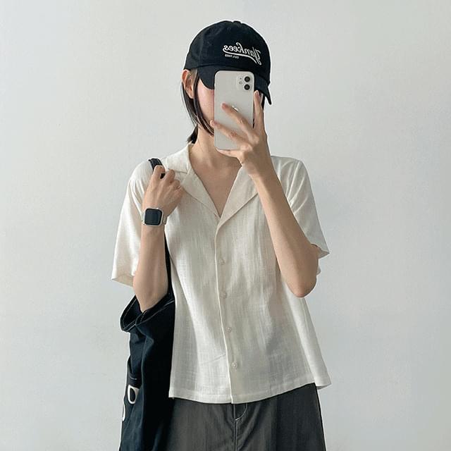 Heintail linen shirt linen 80%