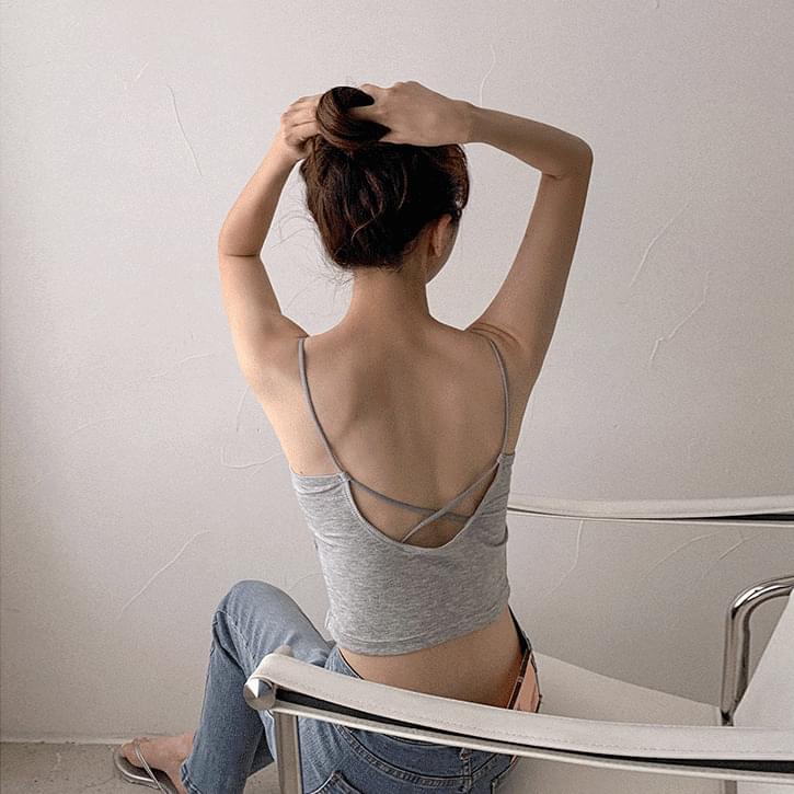 X-Type Crop Cap Sleeveless