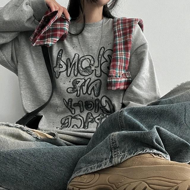 Pudin Lettering Sweatshirt