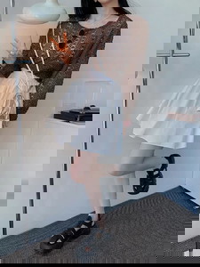 Push Flower Net Knitwear