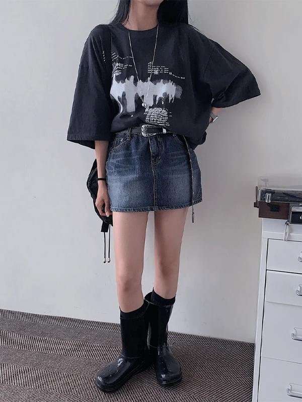 牛仔裙
