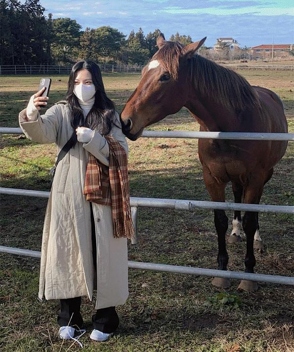 아멜 롱 패딩 (3온스)