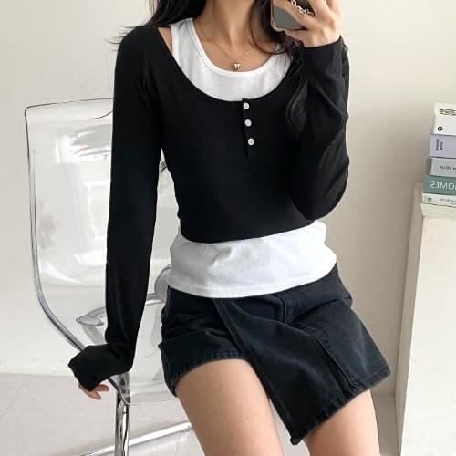 Modern Cropped T-Shirt Set